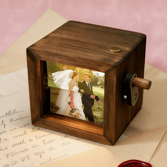 Caixa de fotos personalizada com luzes(Disponível por tempo limitado) LOVENTIELL®