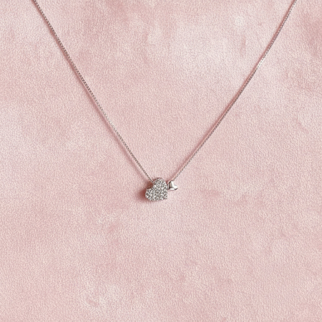 Colar com Pingente de Coração Romântico LOVENTIELL®