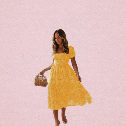 Vestido Vintage Romântico LOVENTIELL®